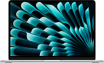 Ноутбук Apple MacBook Air 15" (M4, 2025) 16 ГБ, 256 ГБ SSD, серебристый