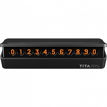 Парковочная карта Tita Temporary Parking card (черный)